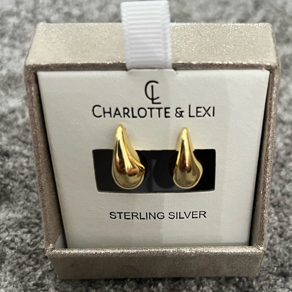 NEW CHARLOTTE & LEXI TEARDROP EARRING SMALL